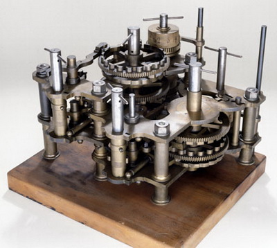 Первая в мире разностная аналитическая вычислительная машина Чарльза Бэббиджа